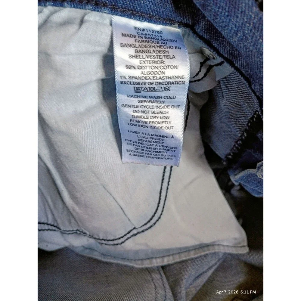 True Religion Ricky Relaxed Straight Jeans Blue 36x31